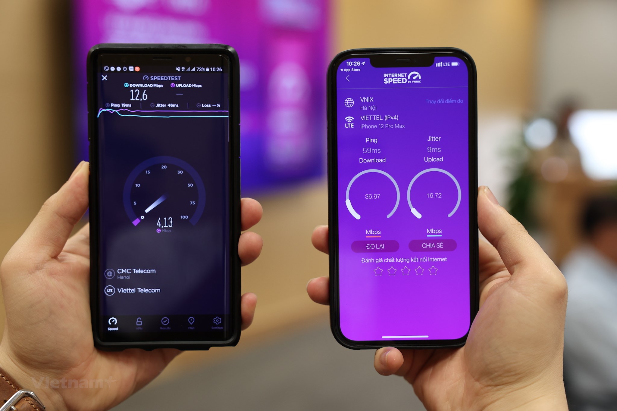 Ứng dụng i-Speed nâng cao chất lượng dịch vụ di động 4G